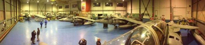 Hangar degli Harrier